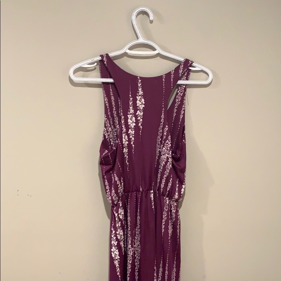 🆕 Jon & Anna Purple and White Maxi Dress - Women’s Size Small - Picture 5 of 8